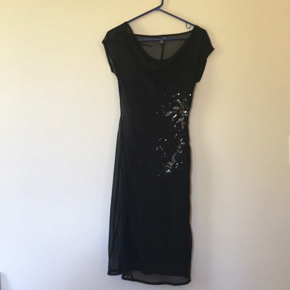 Classic LBD with subtle sequin details